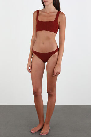 Helena Nile Bikini in Chestnut HUNZA G